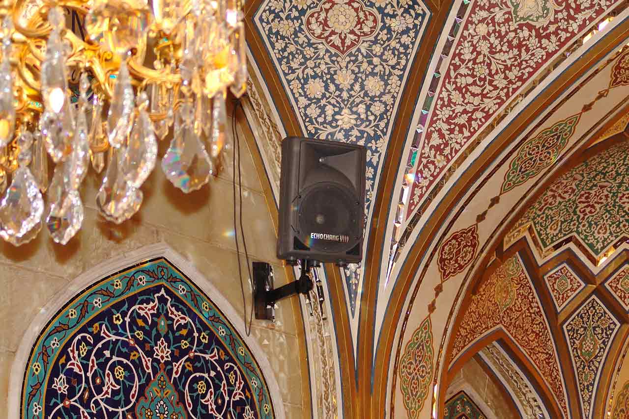 پروژه-حرم-حضرت-رقیه-دمشق-اجرای-سیستم-های-صوتی