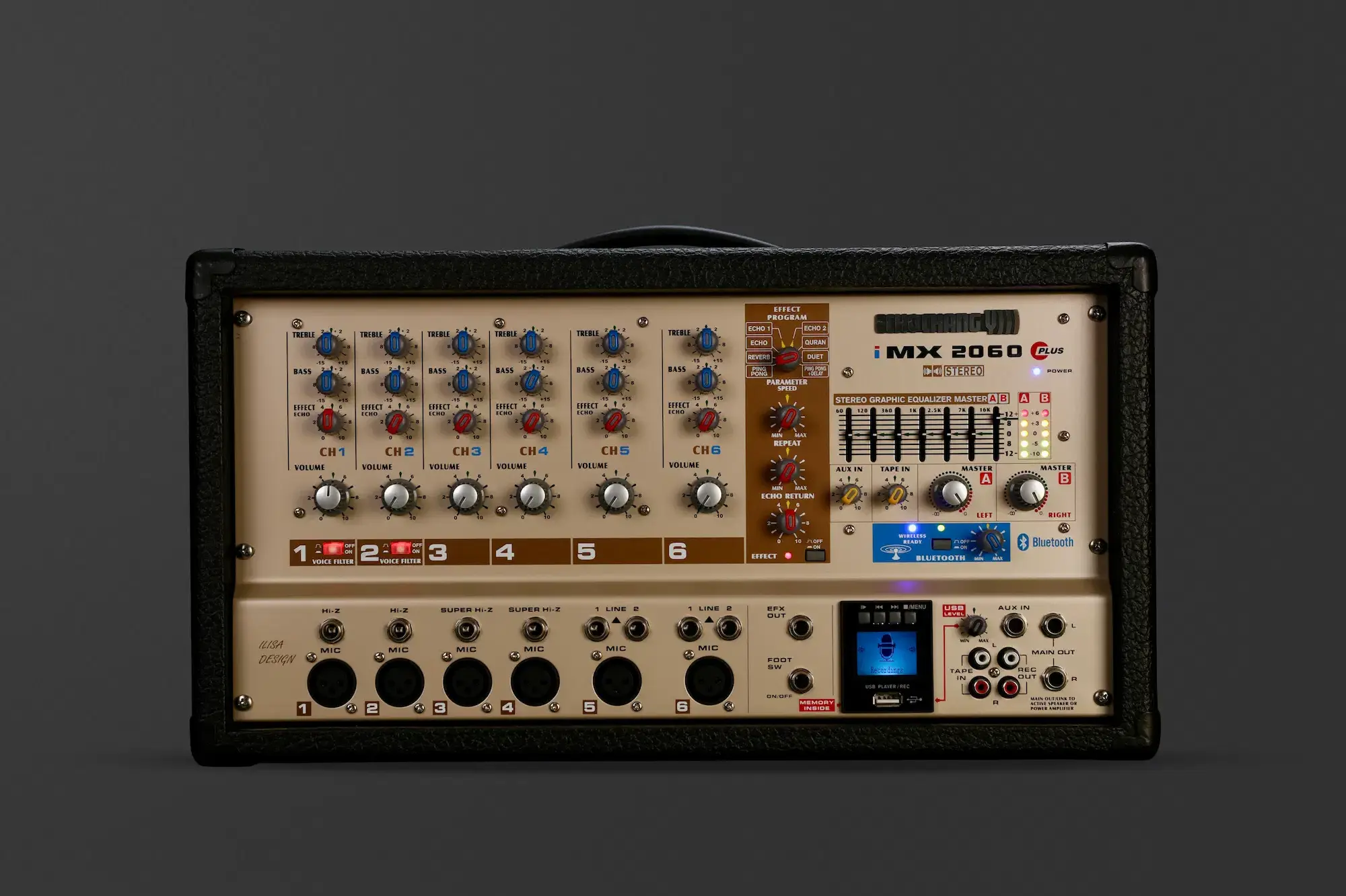 پاور میکسر اکوچنگ ECHOCHANG  iMX2060